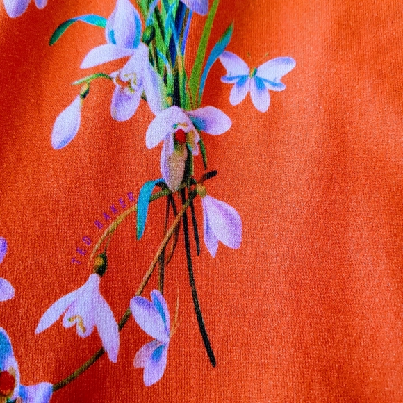 SOLD - Ted Baker London Tropical Joelia Dress - Picture 10 of 13